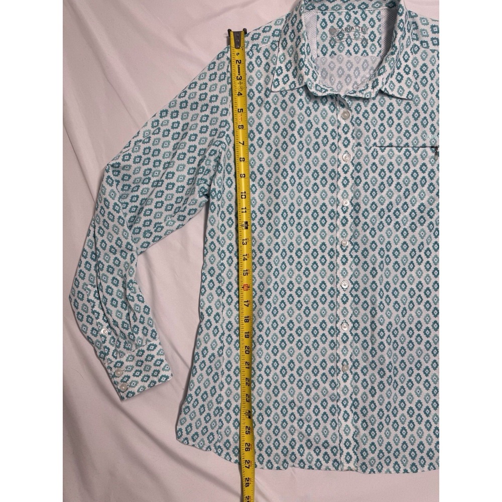 Ariat VentTEK Sea Breeze Print Long Sleeve Stretch Shirt Womens Size Large - Picture 6 of 7